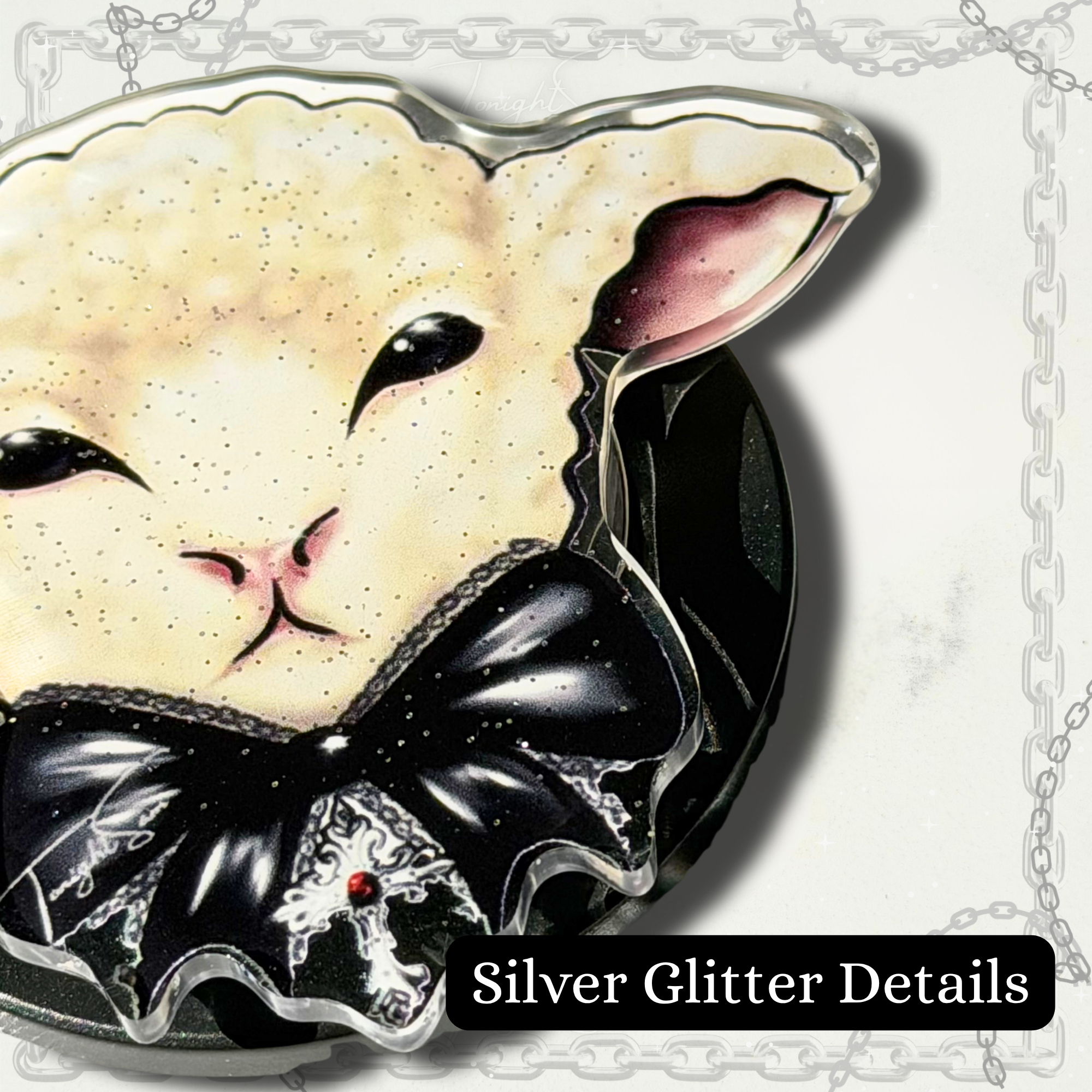 Gothic Lolita Lamb Magnetic Phone Grip