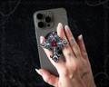 Gothic Cross Magnetic Phone Grip Stand