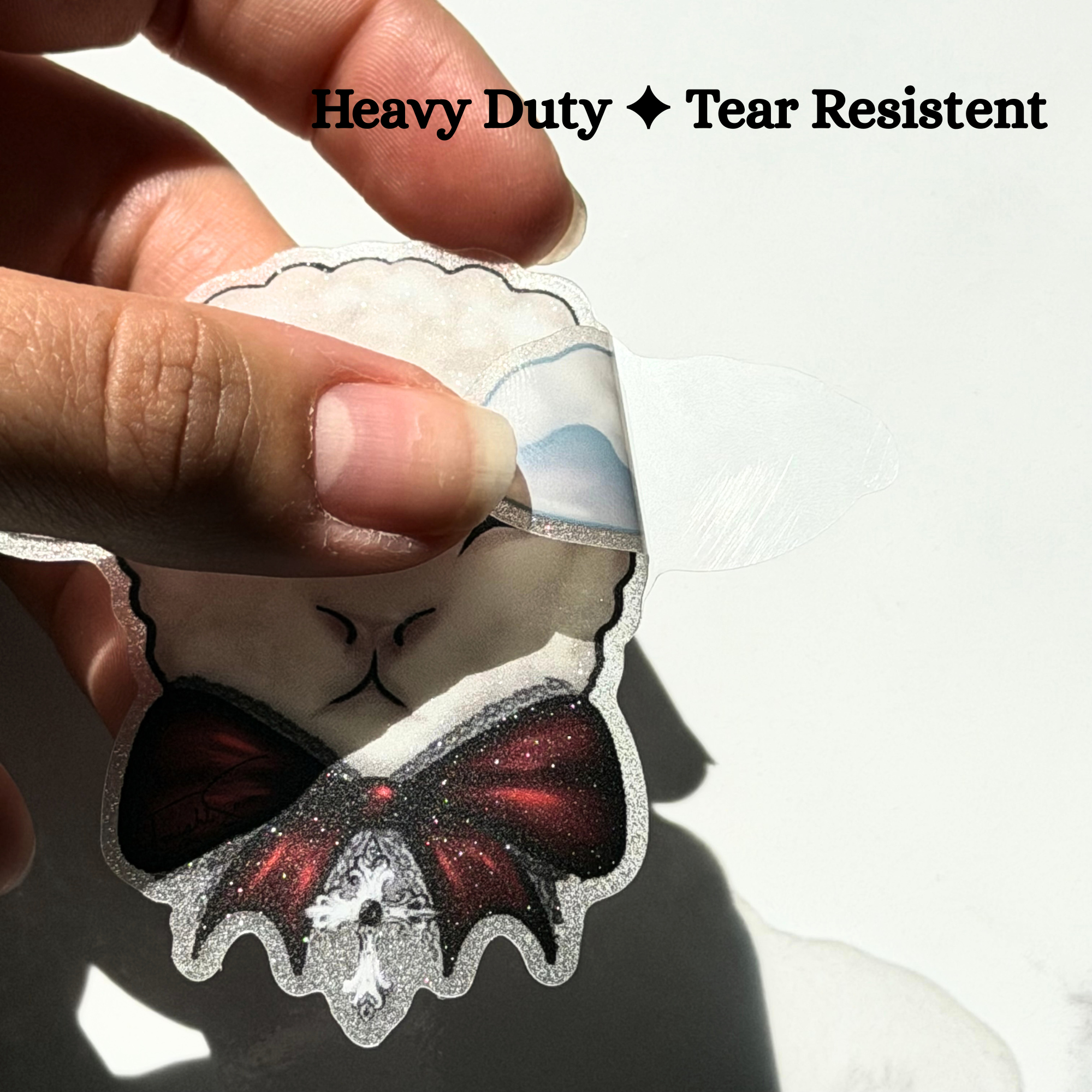 Gothic Lolita Lamb Vinyl Waterproof Sticker
