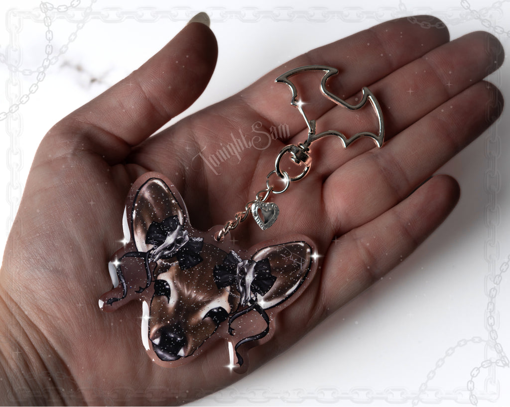 Gothic Lolita Deer Acrylic Keychain