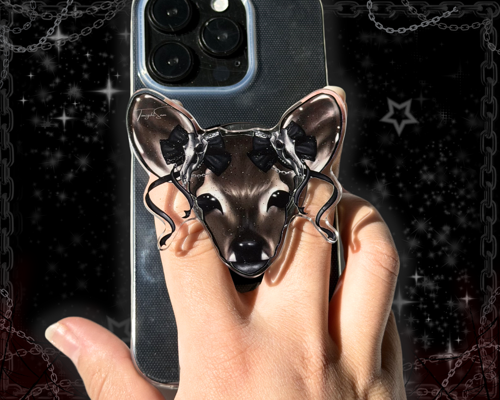 Gothic Lolita Deer Magnetic Phone Grip