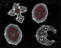 Gothic Vinyl Sticker Bundle