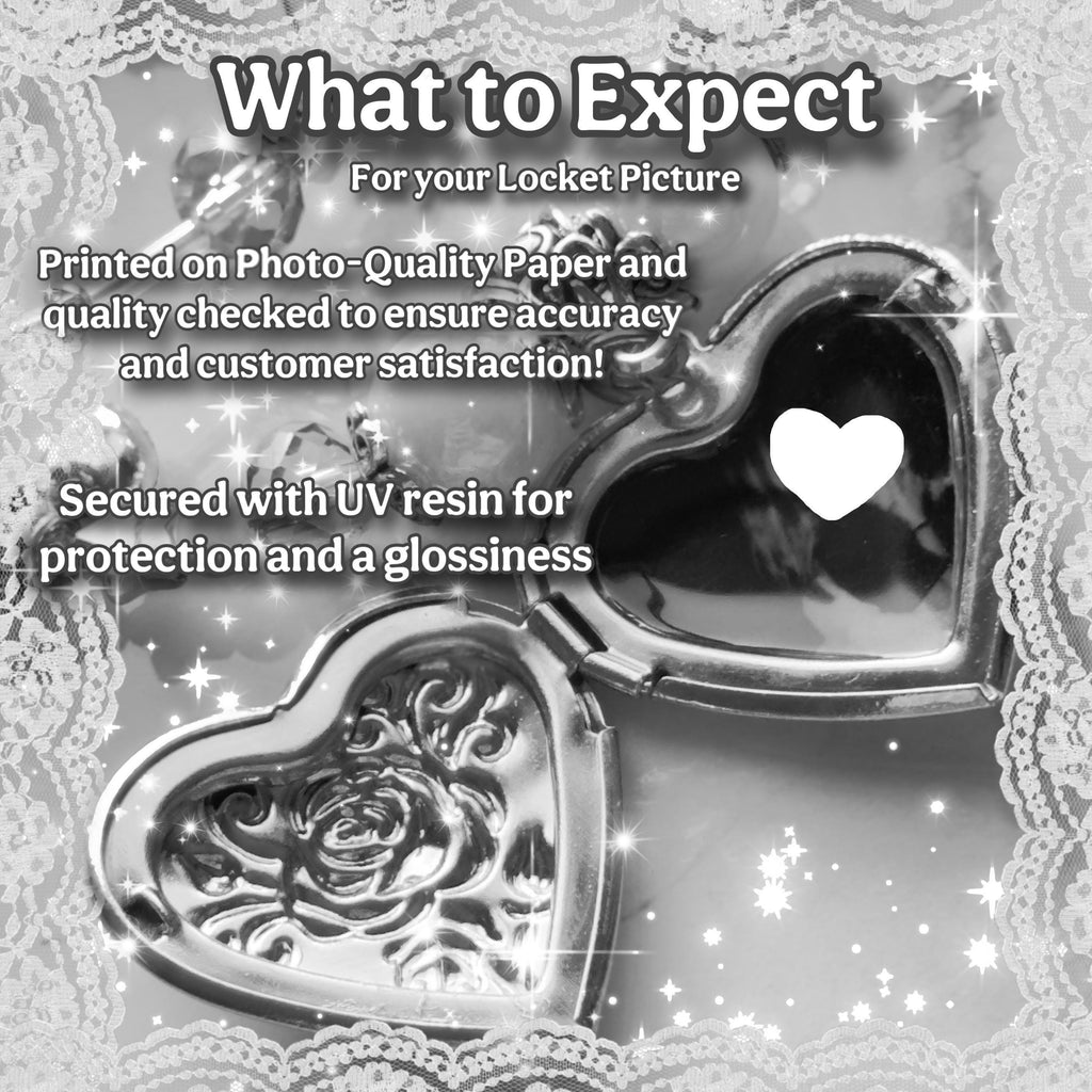 Gothic Valentine Cross Locket Keychain, Custom Photo Locket Bag Charm, Lace Y2K Goth Accessory