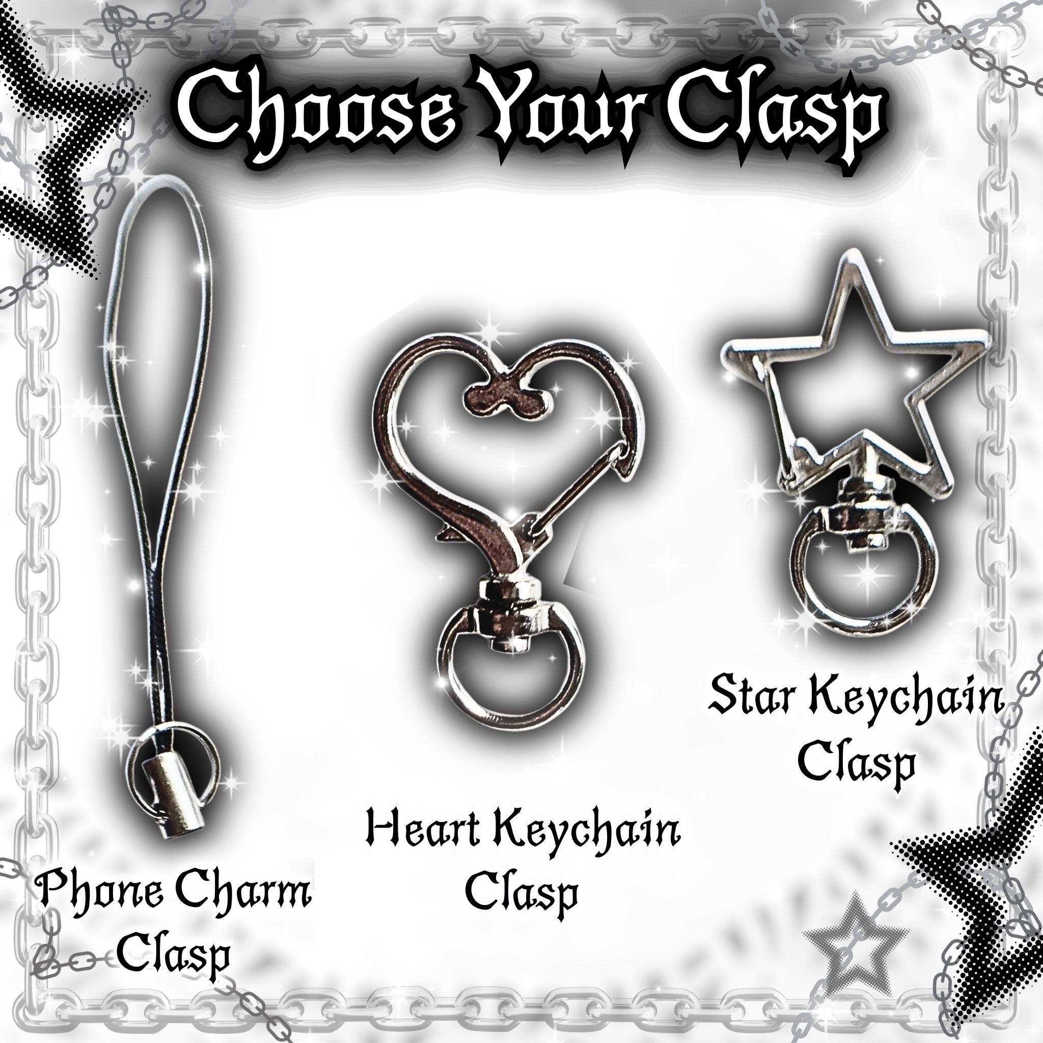 Gothic Valentine Cross Locket Keychain, Custom Photo Locket Bag Charm, Lace Y2K Goth Accessory