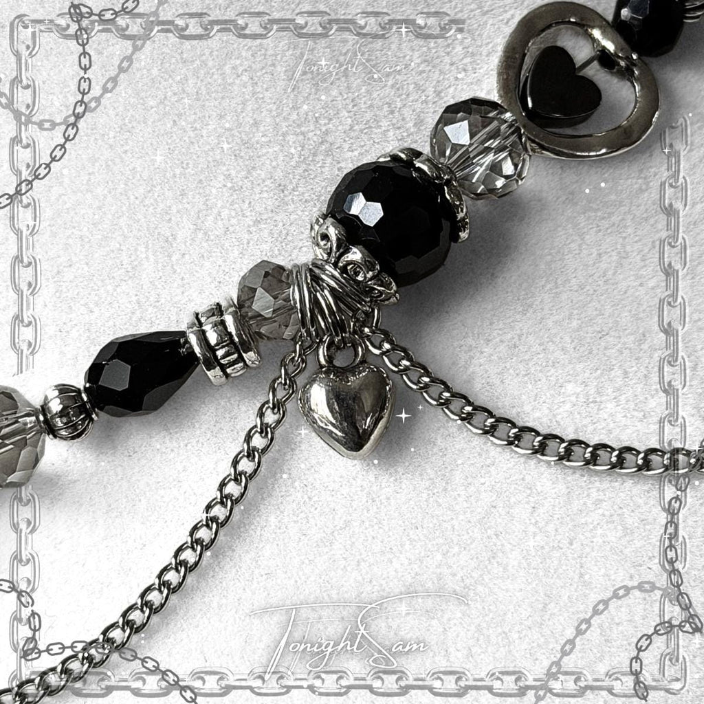 Gothic Romantic Heart Locket Necklace