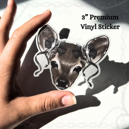 Gothic Deer Sticker & Phone grip Bundle