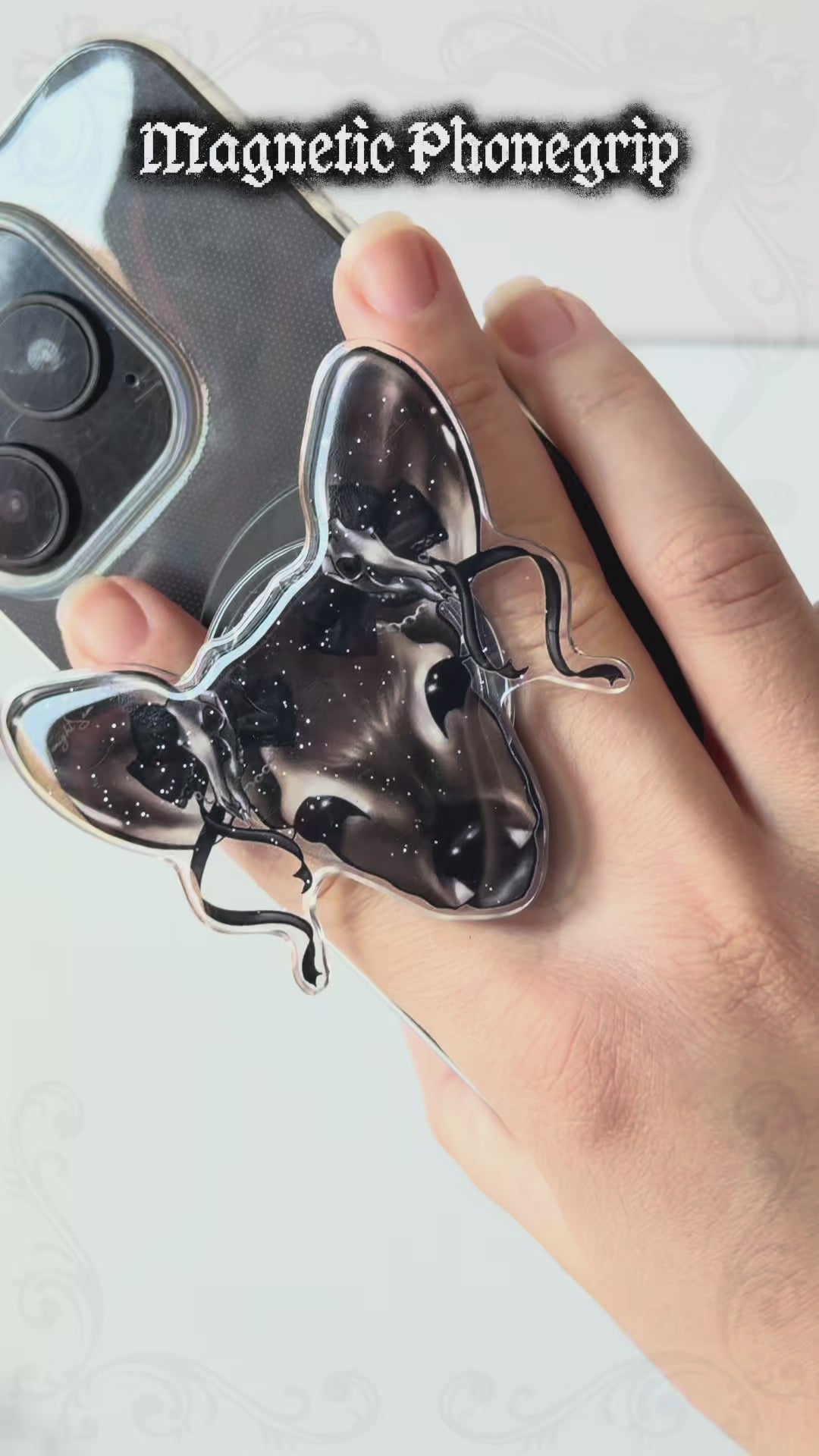 Gothic Lolita Deer Magnetic Phone Grip