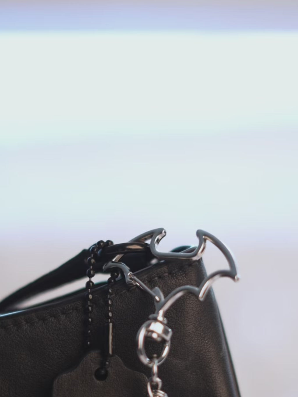 Gothic Lolita Cow Acrylic Keychain