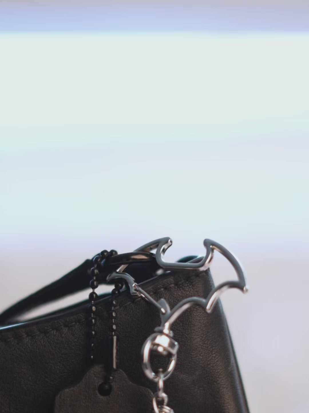 Gothic Lolita Cow Acrylic Keychain